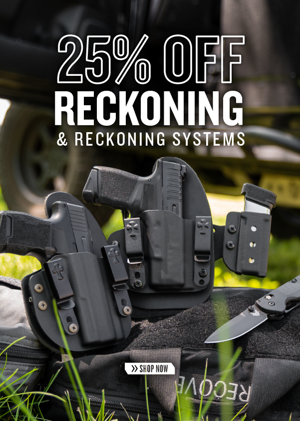 25% Off Reckoning Holsters - Shop Now