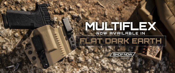 MultiFlex Holsters - Now Available in Flat Dark Earth